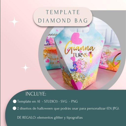 Template Diamond Bag