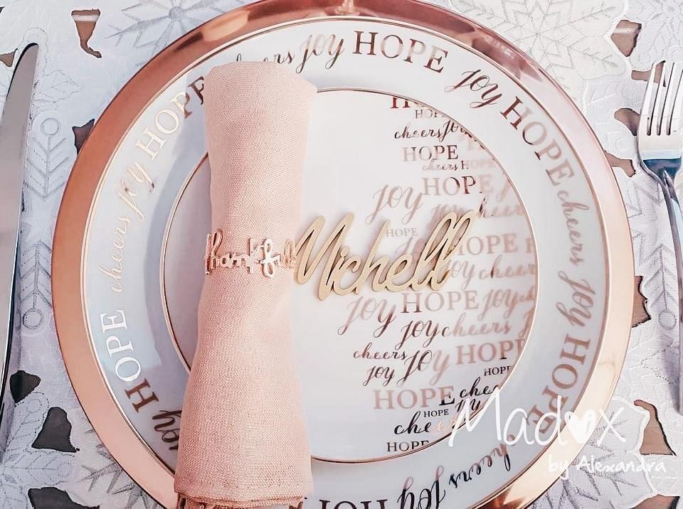 Name Place Setting