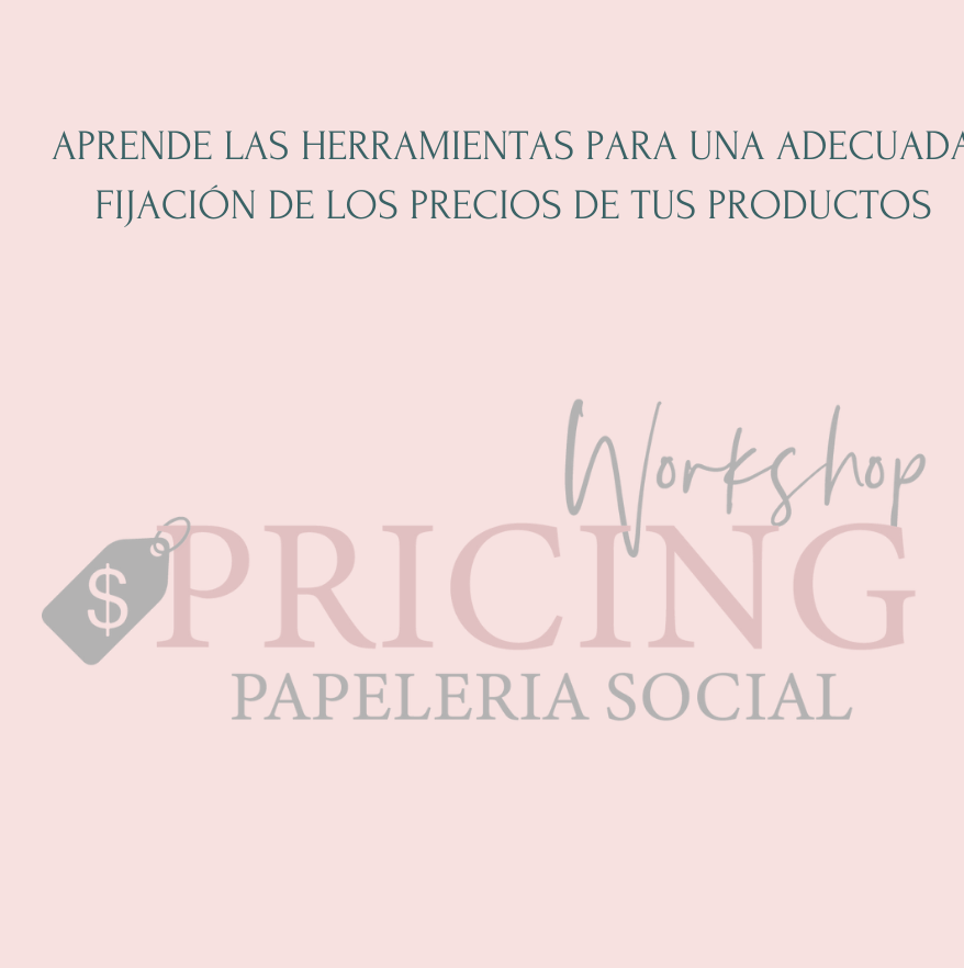 aprende a definir tus precios correctamente