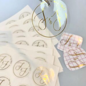 Papel Adhesivo TRANSPARENTE WATERPROOF (Paquete de 5 hojas)
