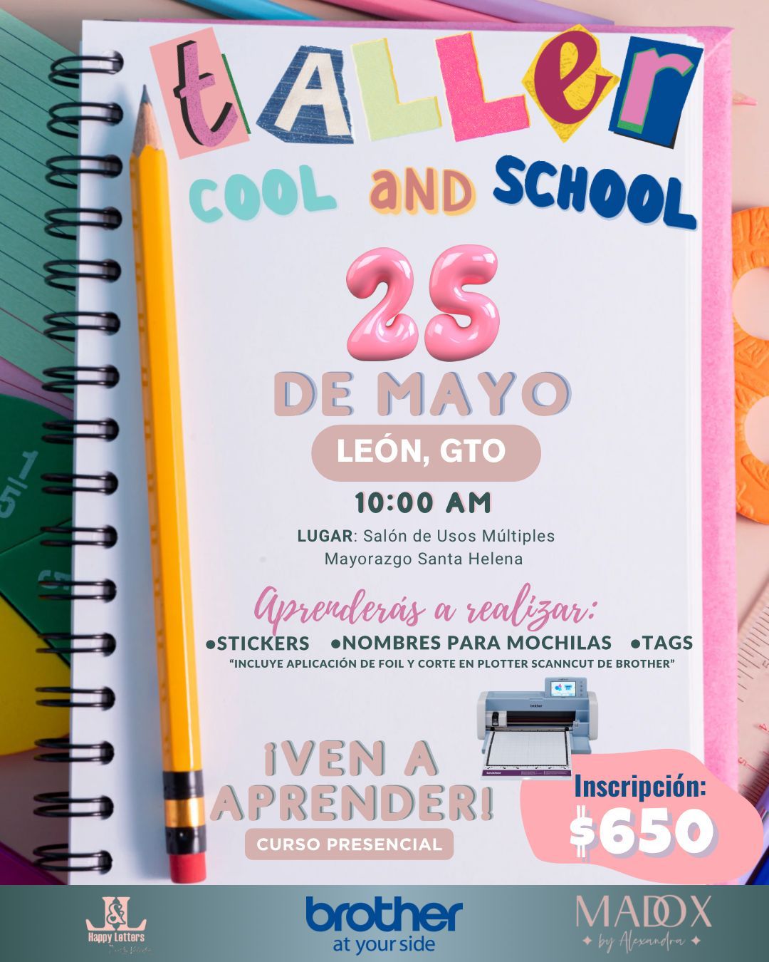 Taller Presencial Cool and School