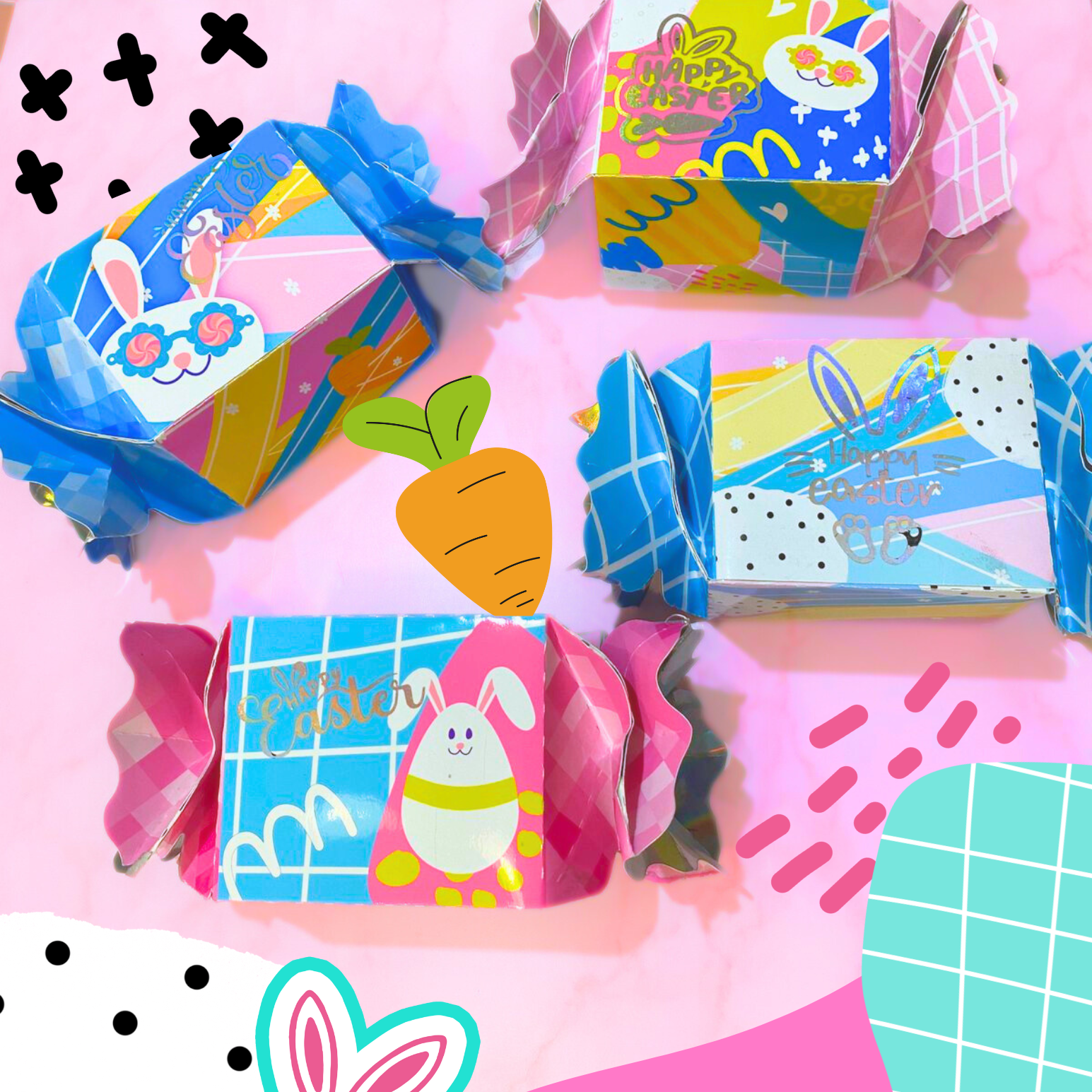 DISEÑOS CRACKER BOX Colección de Pascua 2025