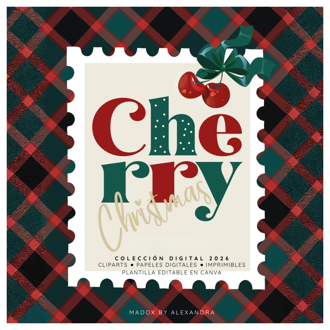 Cherry Christmas – Colección Digital Navidad 2026