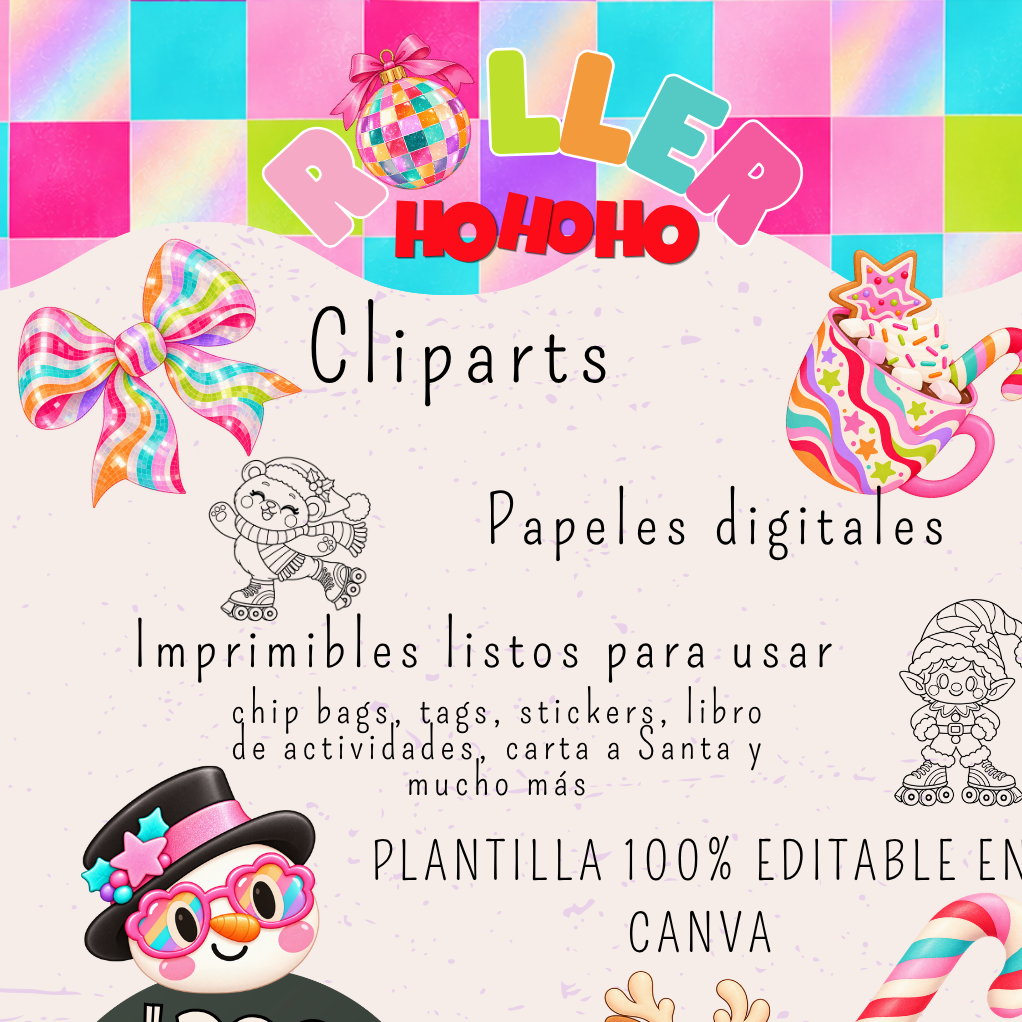 Roller HoHoHo - Colección Digital Navidad 2026 - Image 2